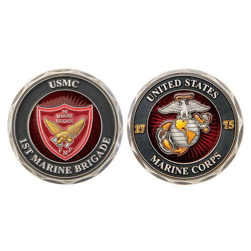 1st Marine Brigade Challenge Coin - SGT GRIT