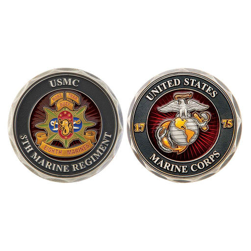 8th Marines Regimental Challenge Coin - SGT GRIT
