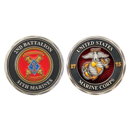2nd Battalion 11th Marines Challenge Coin - SGT GRIT