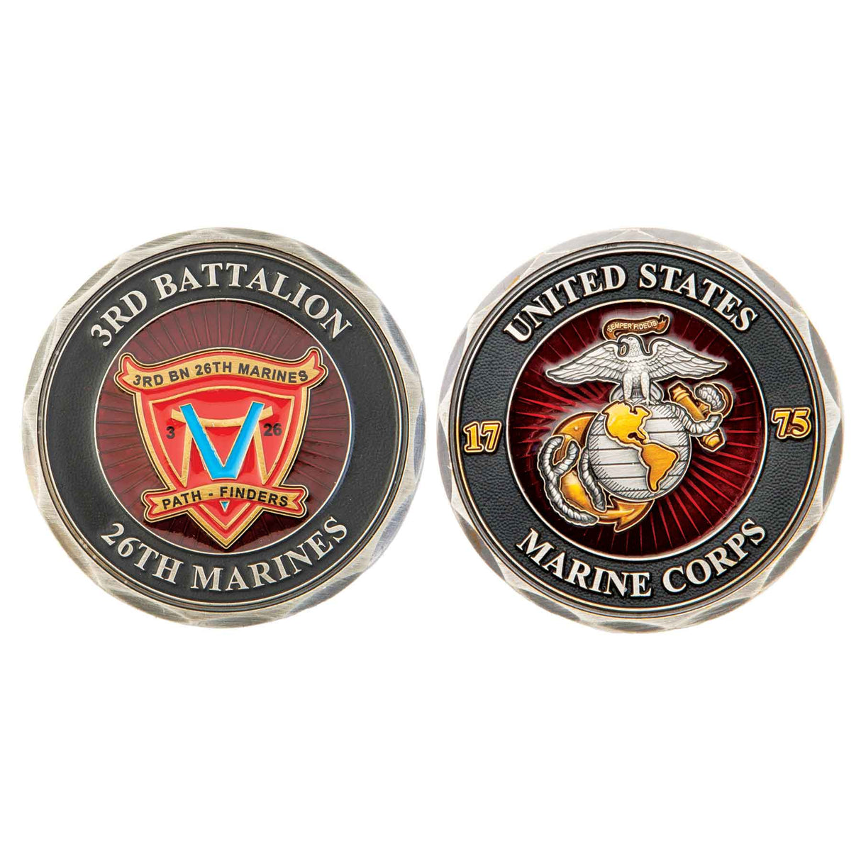 3rd Battalion 26th Marines Challenge Coin - SGT GRIT