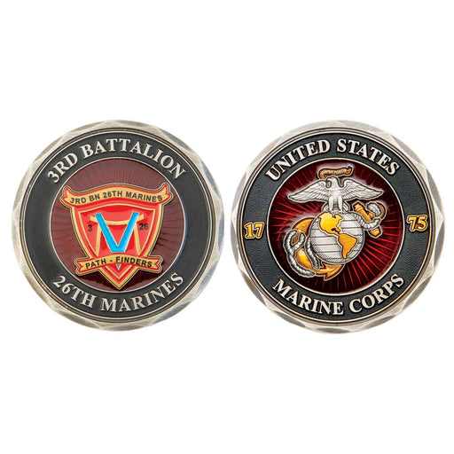 3rd Battalion 26th Marines Challenge Coin - SGT GRIT