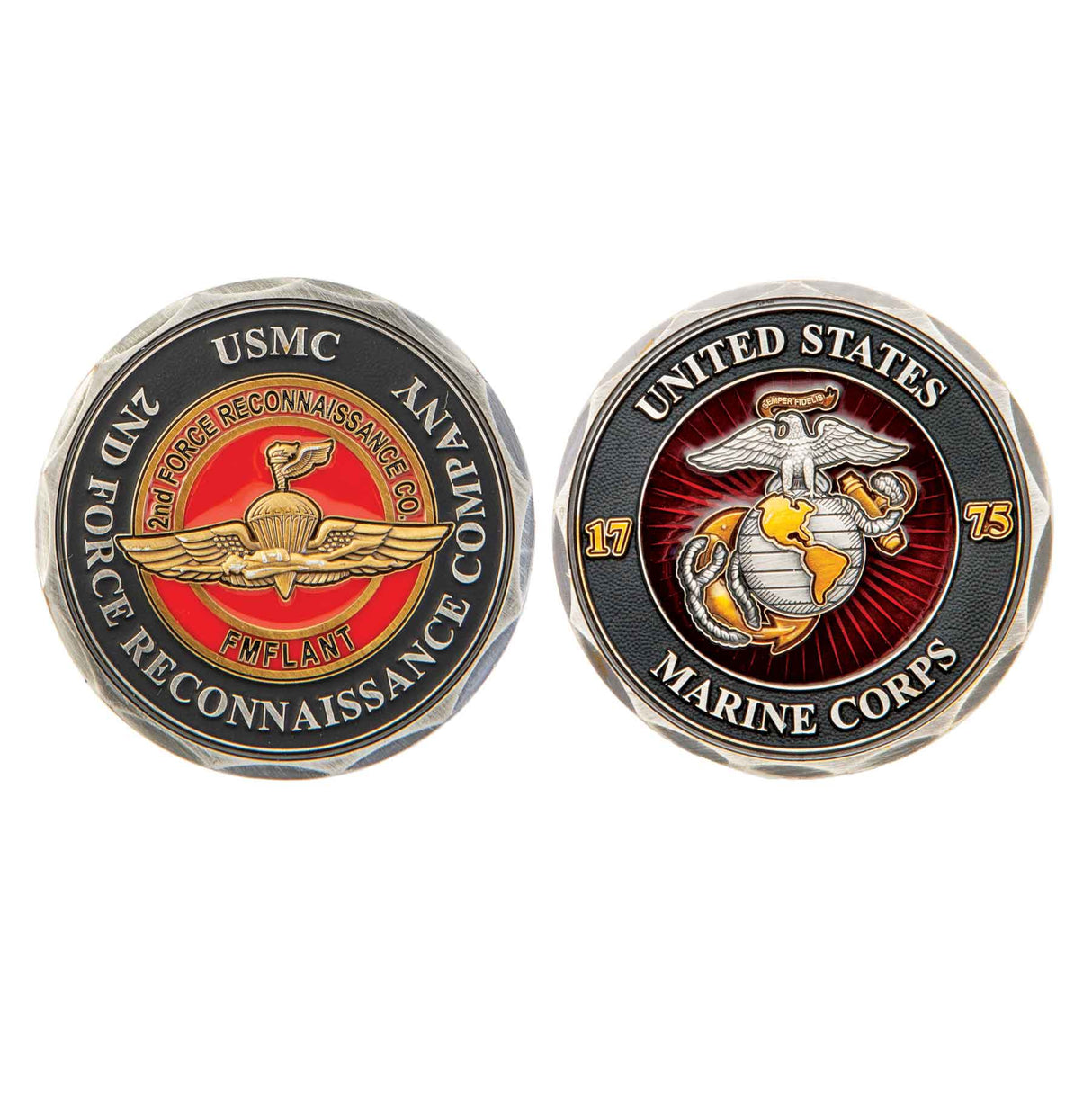 2nd Force Reconnaissance Company Challenge Coin - SGT GRIT