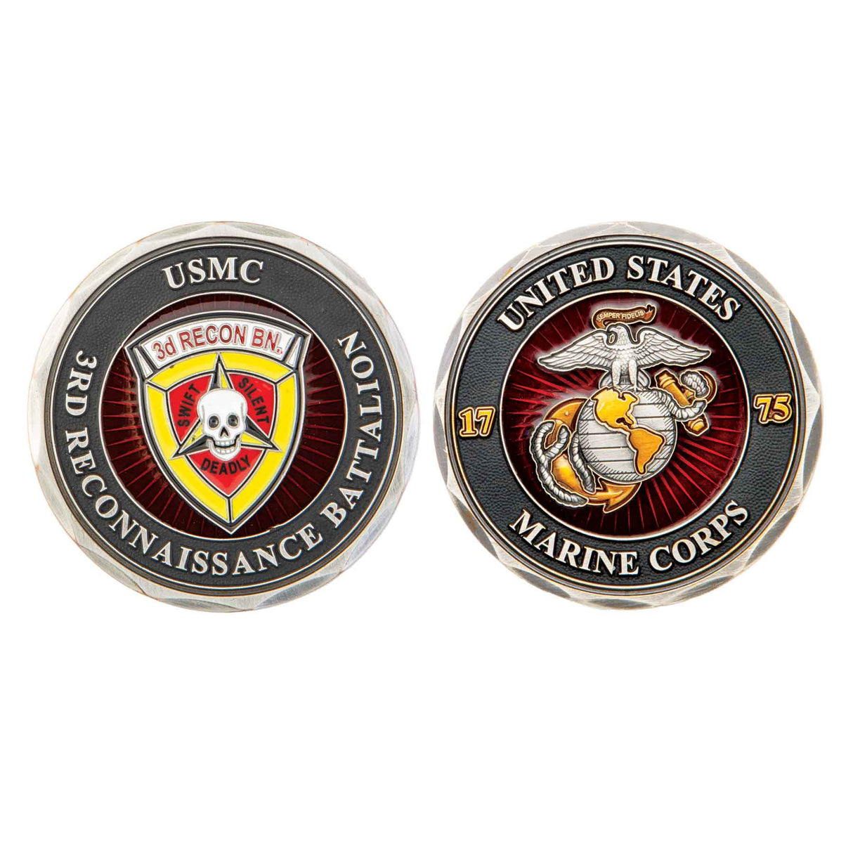 3rd Recon Battalion Challenge Coin - SGT GRIT