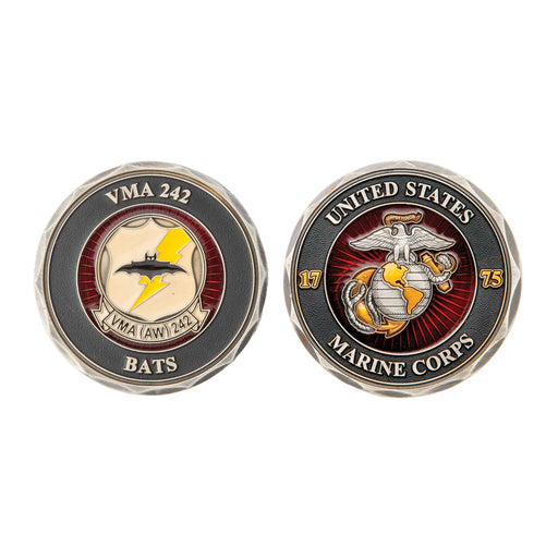 VMA AW-242 Coind Challenge Coin - SGT GRIT