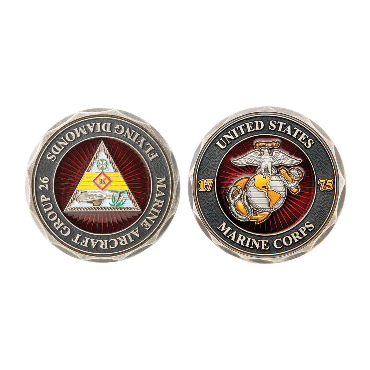 MAG-26 Coin Challenge Coin - SGT GRIT