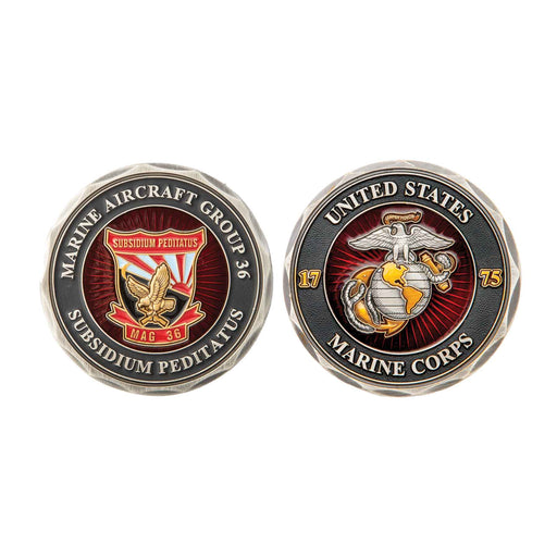 MAG-36 Coin Challenge Coin - SGT GRIT