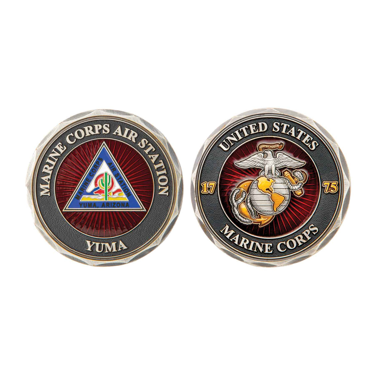 Marine Corps Air Station Challenge Coin - SGT GRIT