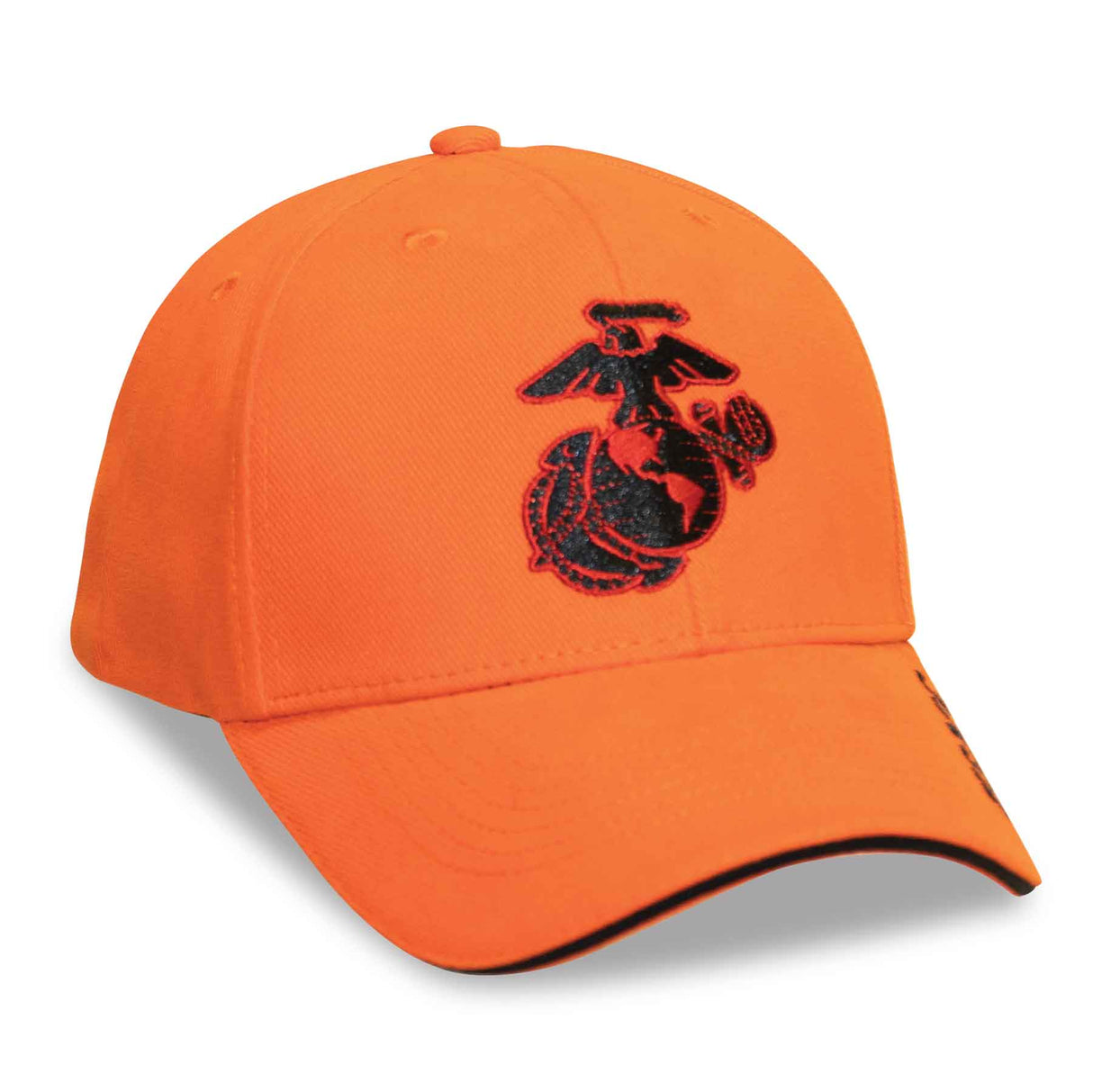 Eagle, Globe, and Anchor USMC Hat – Blaze Orange - SGT GRIT