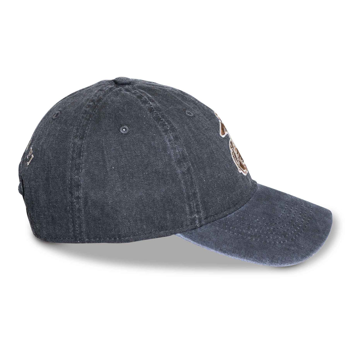 Eagle, Globe, and Anchor USMC Hat – Dark Grey and Copper - SGT GRIT