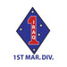 1st Marine Division-Iraq Decal - SGT GRIT