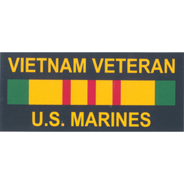 USMC Vietnam Veteran 4 x 1 3/4 Decal