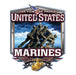 USMC Iwo Jima Decal - SGT GRIT