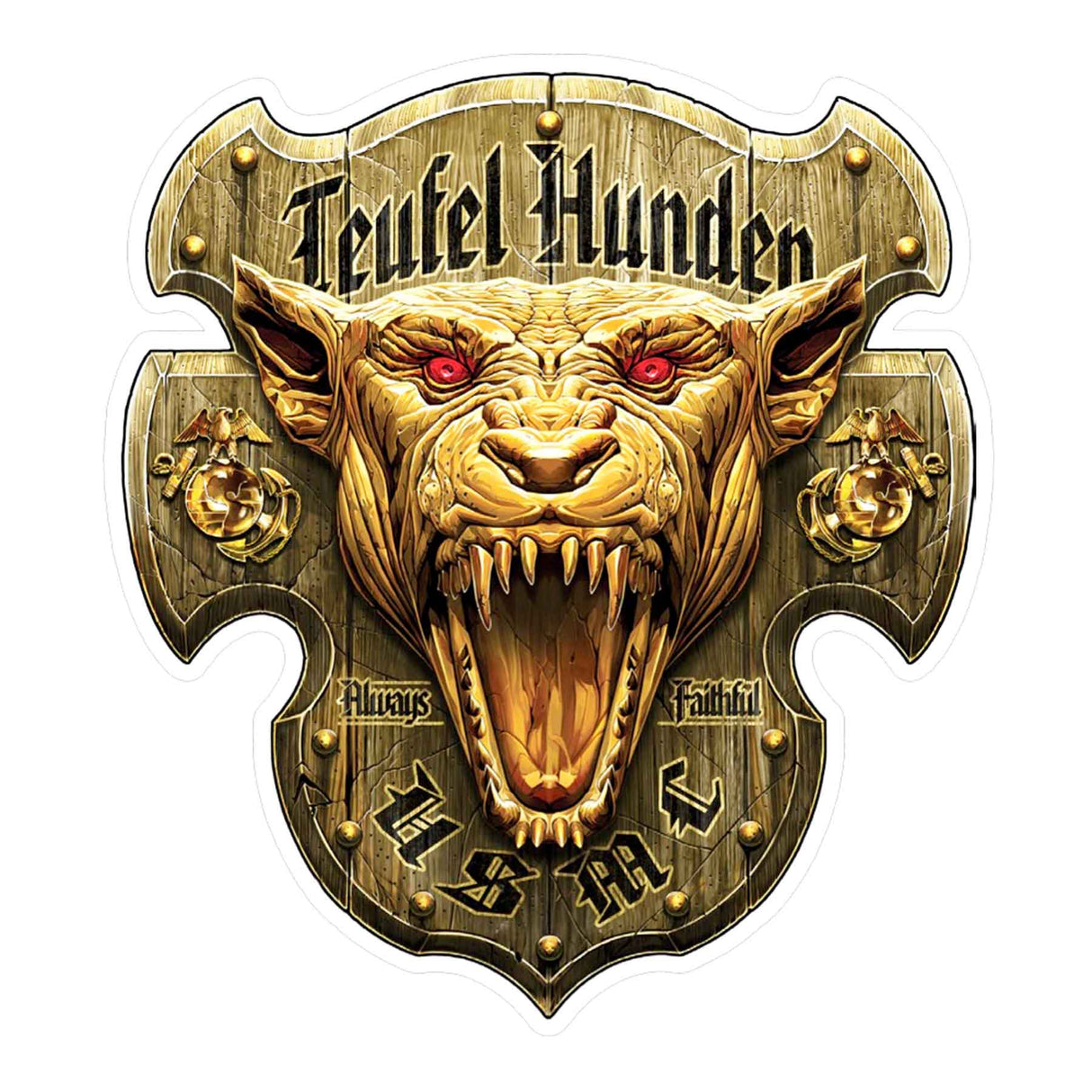 Teufel Hunden Decal - SGT GRIT