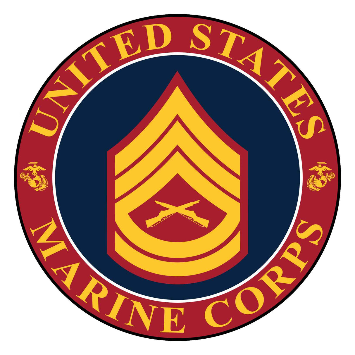 Gunnery Sgt Decal - SGT GRIT