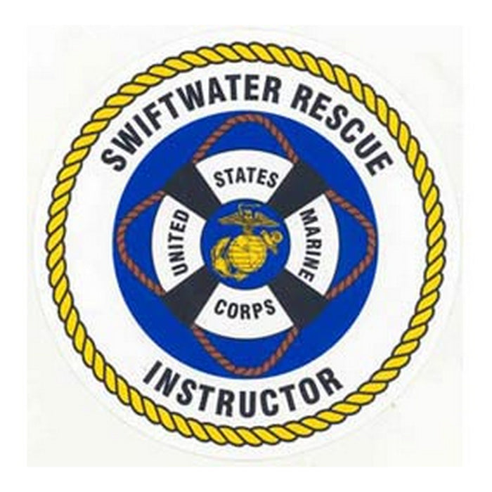 Swiftwater Rescue Instructor 4" Decal - SGT GRIT