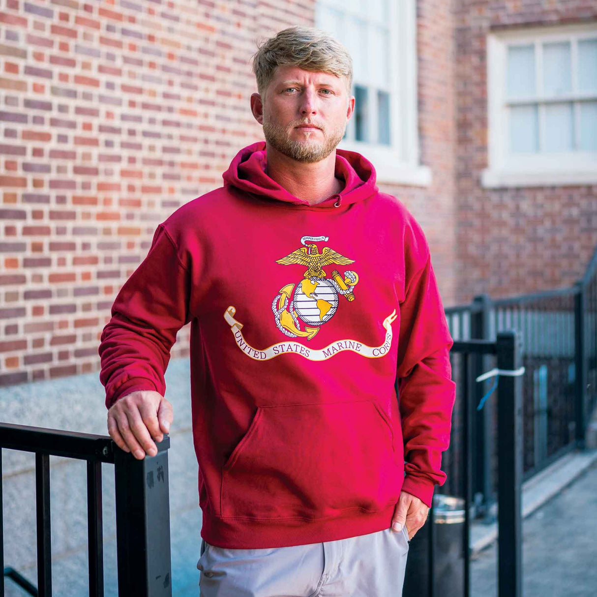 USMC Flag Hoodie - SGT GRIT