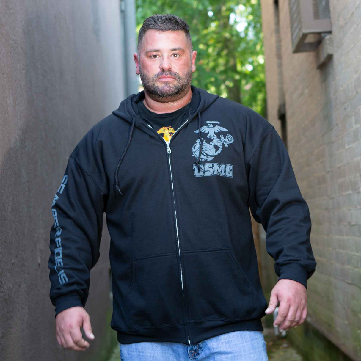 EGA Full Zip Hoodie Jacket - SGT GRIT