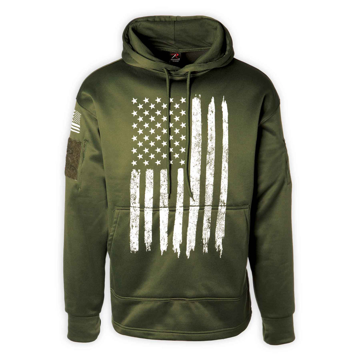 Distressed Flag Concealed Carry Hoodie - SGT GRIT