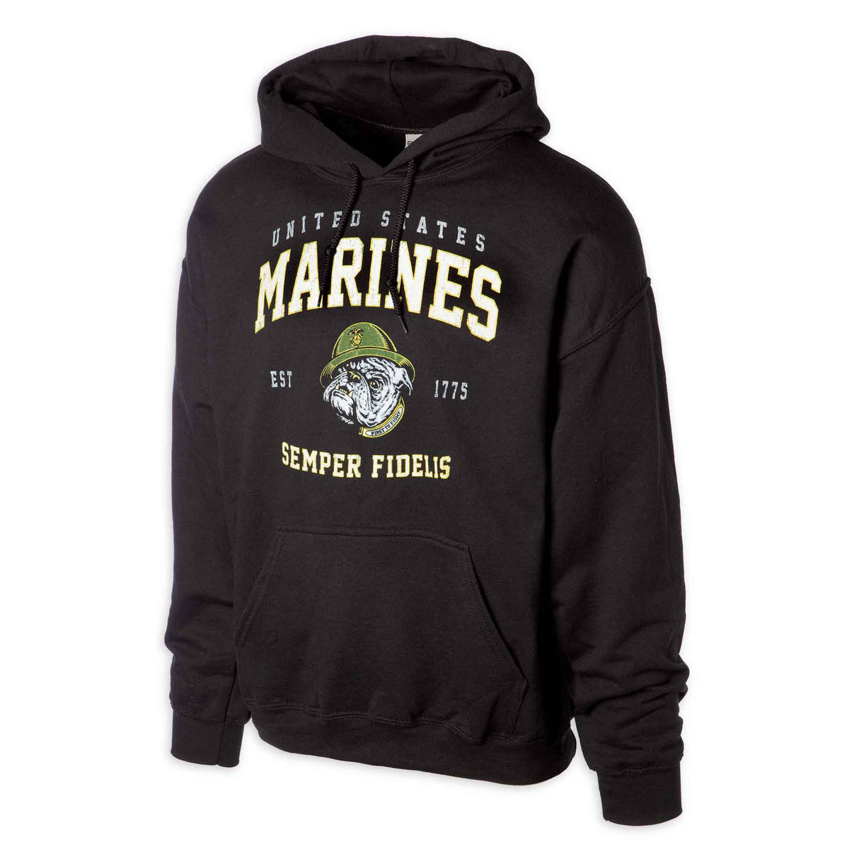 Marines Vintage Mascot Hoodie - SGT GRIT