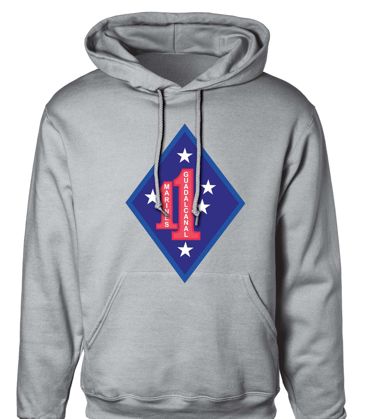 Guadalcanal - 1st Marines Regimental Hoodie - SGT GRIT