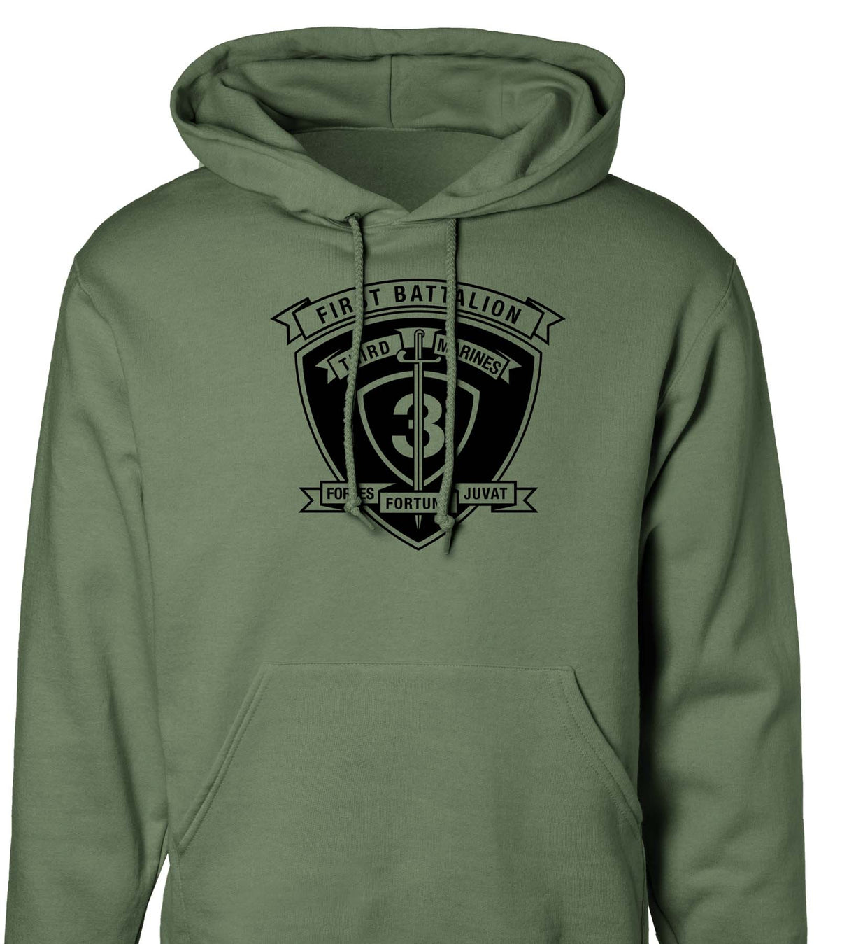 1st Battalion 3rd Marines Hoodie - SGT GRIT
