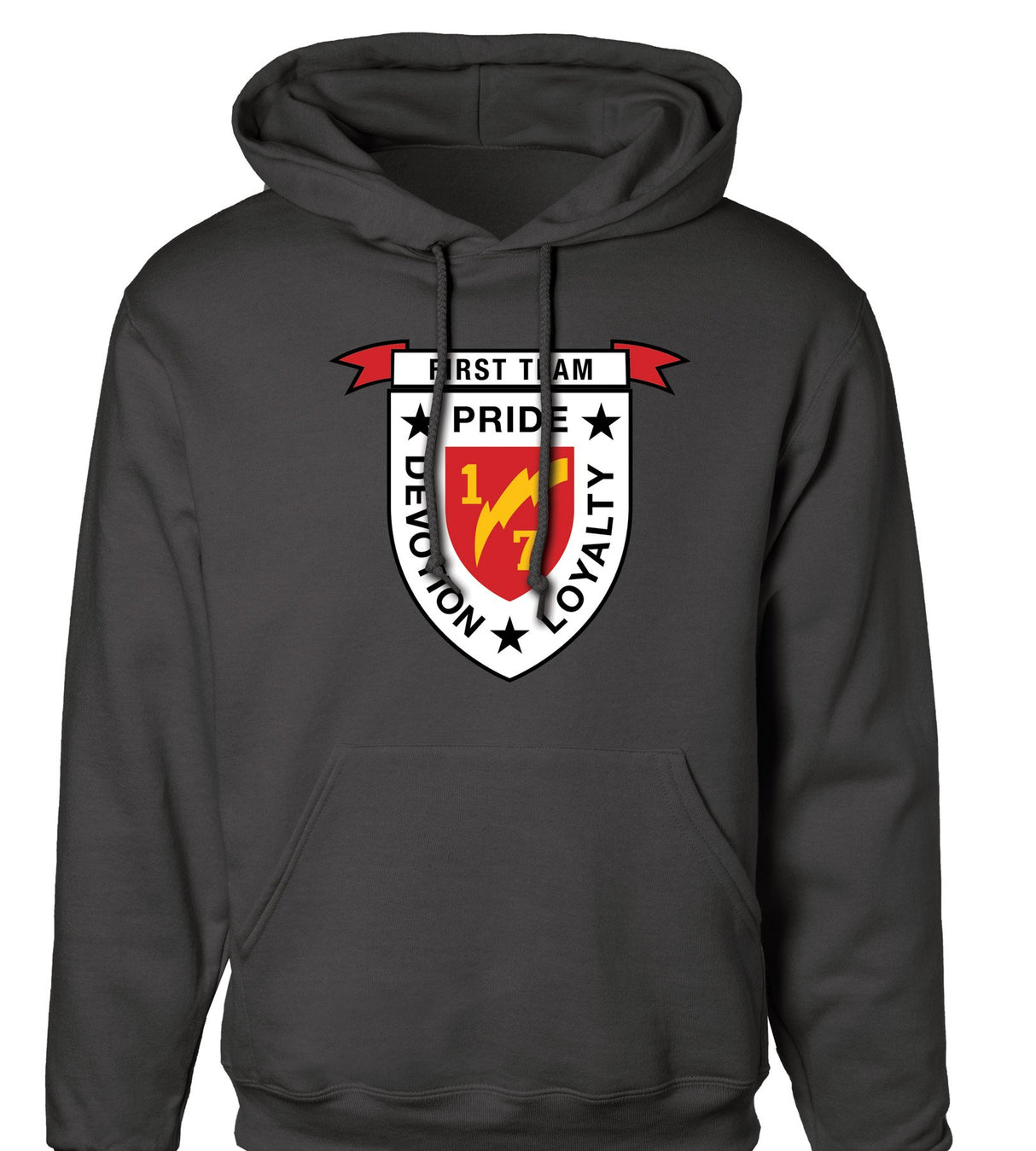 1st Battalion 7th Marines Hoodie - SGT GRIT