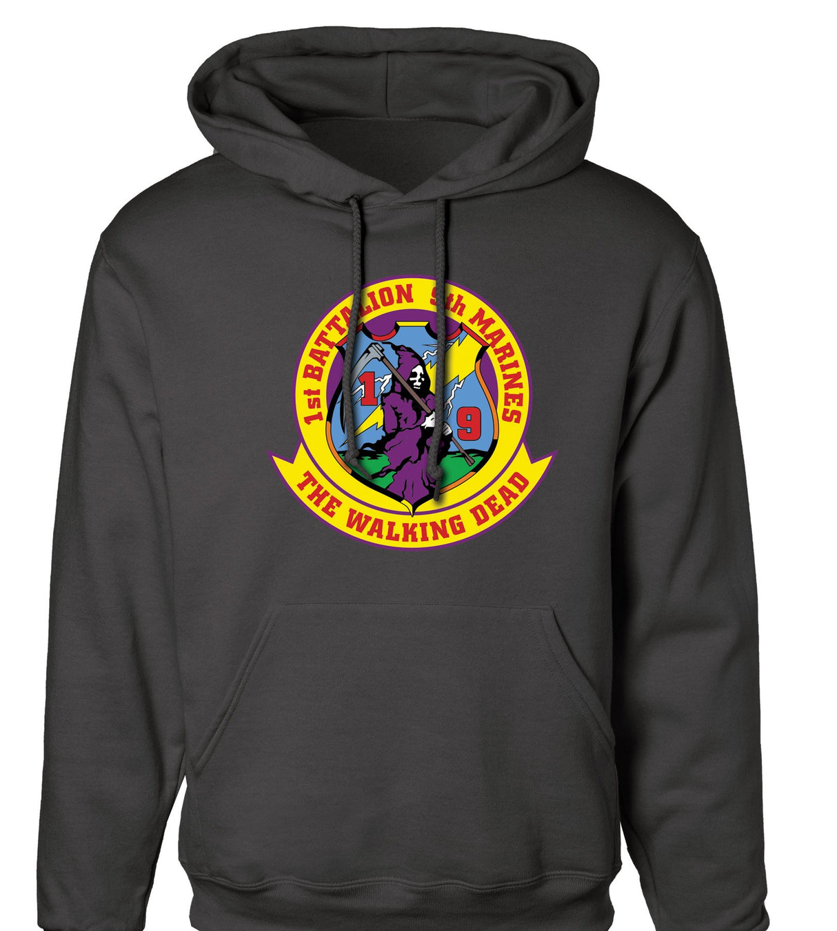 1st Battalion 9th Marines Hoodie - SGT GRIT