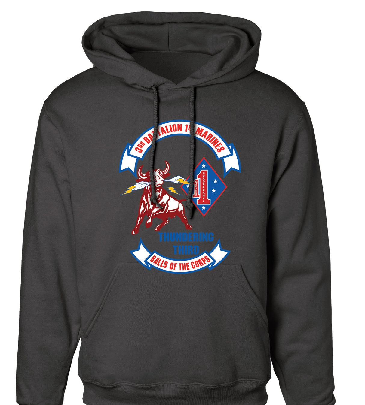 3rd Battalion 1st Marines Hoodie - SGT GRIT