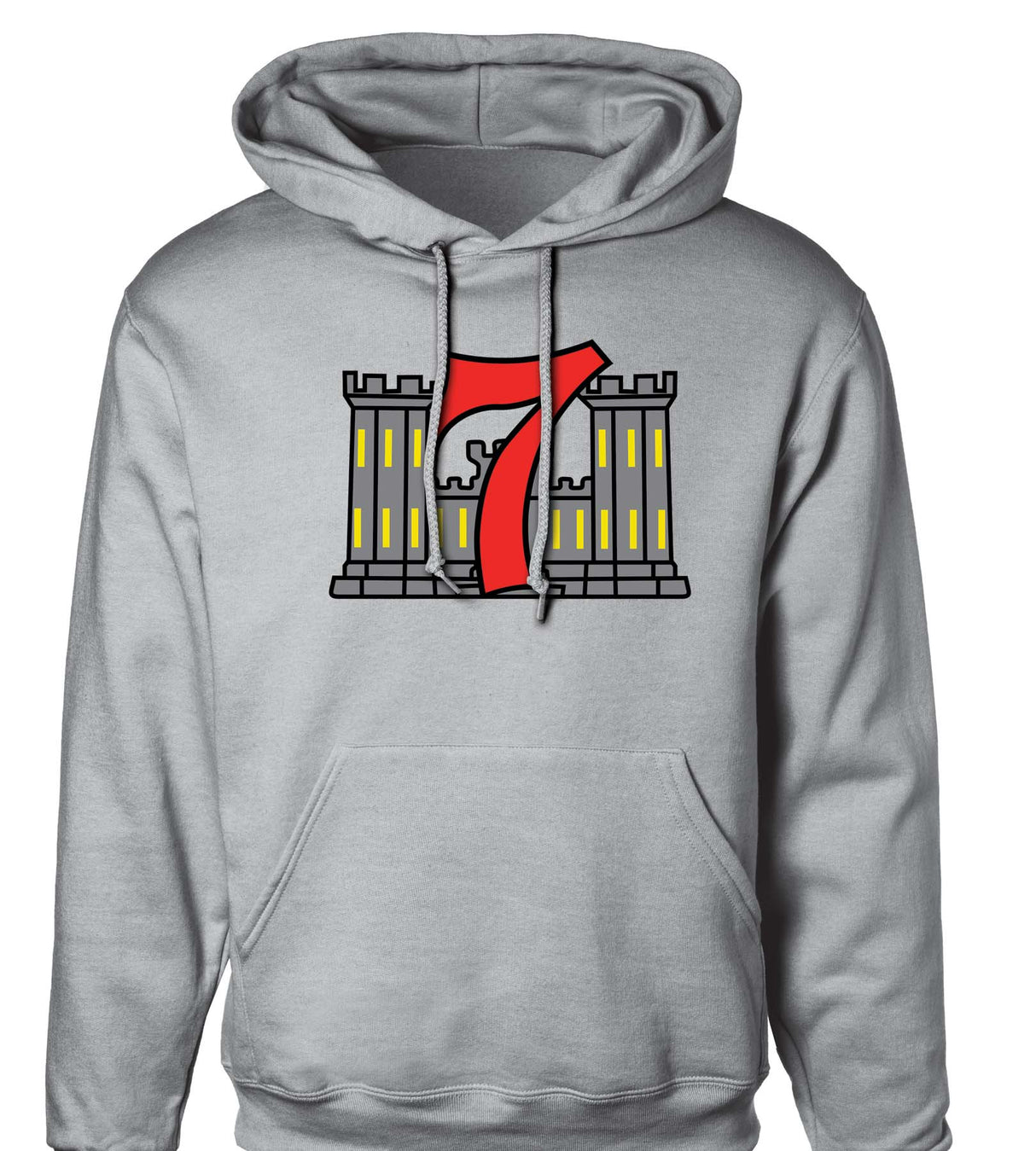 7th Engineers Battalion Hoodie - SGT GRIT