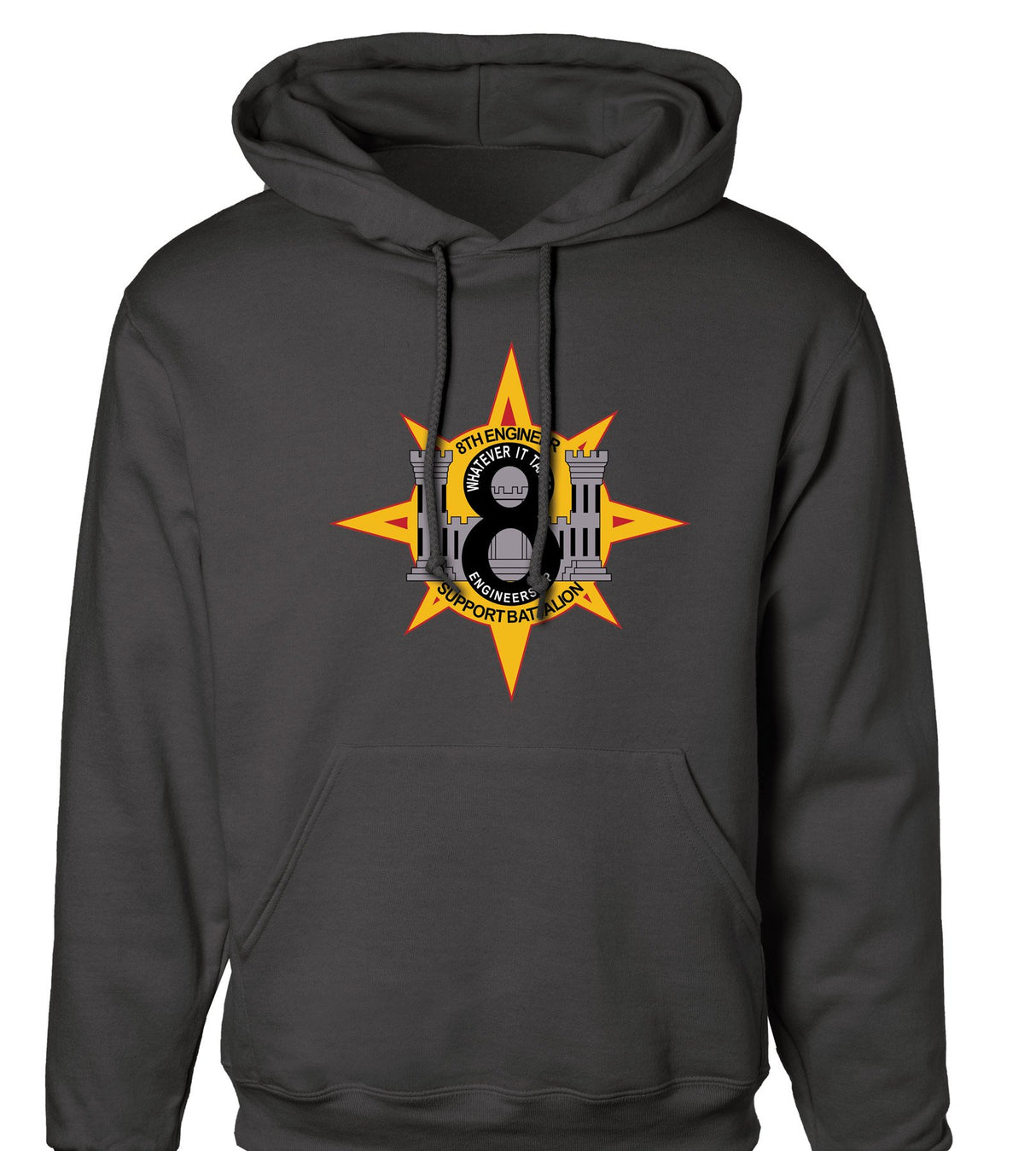 8th Engineer Battalion Hoodie - SGT GRIT