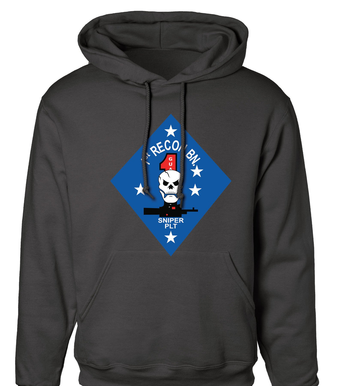 1st Recon Battalion Sniper Platoon Hoodie - SGT GRIT