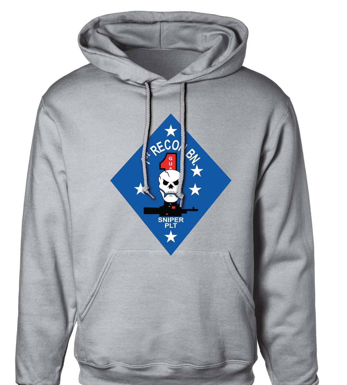 1st Recon Battalion Sniper Platoon Hoodie - SGT GRIT
