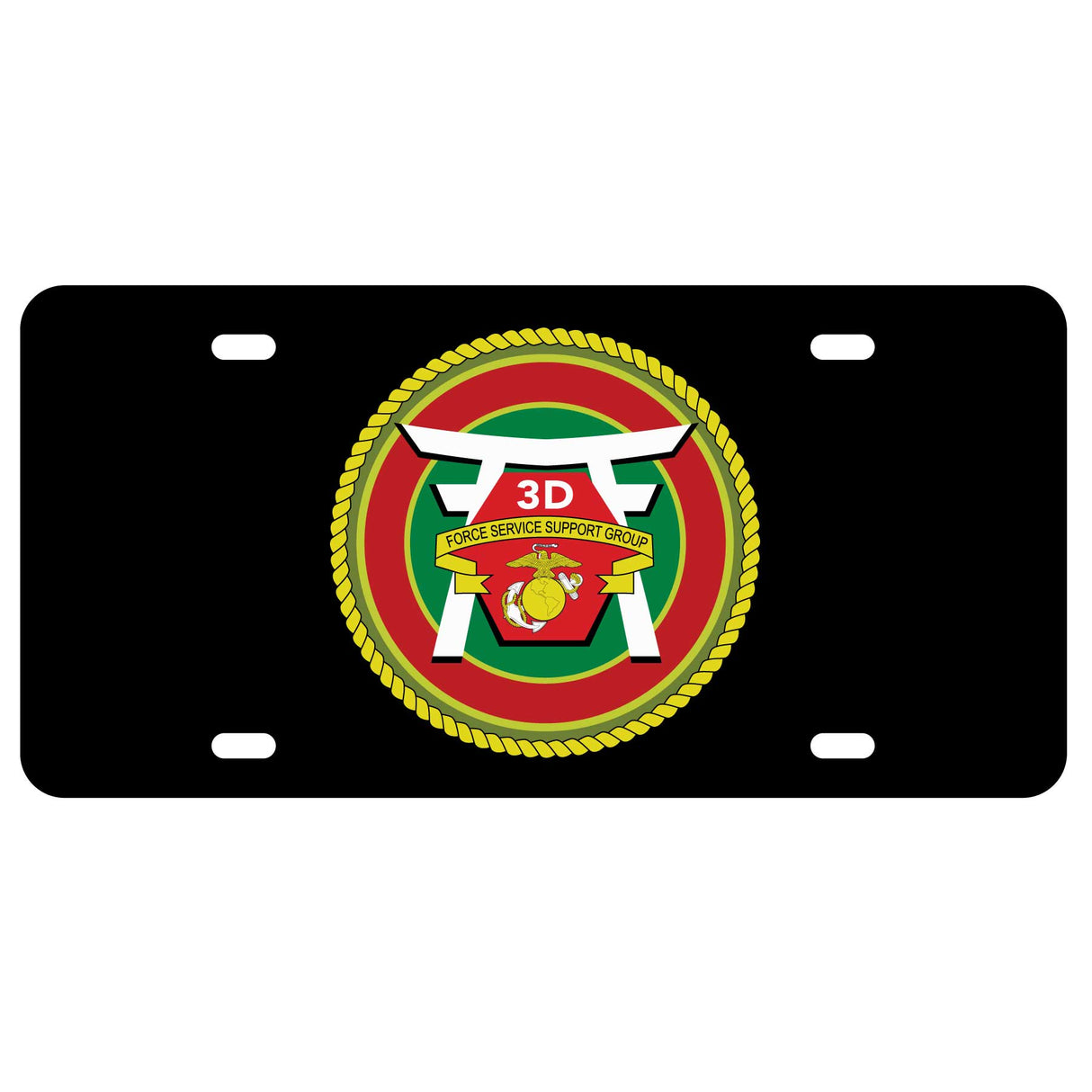 3rd FSSG License Plate - SGT GRIT