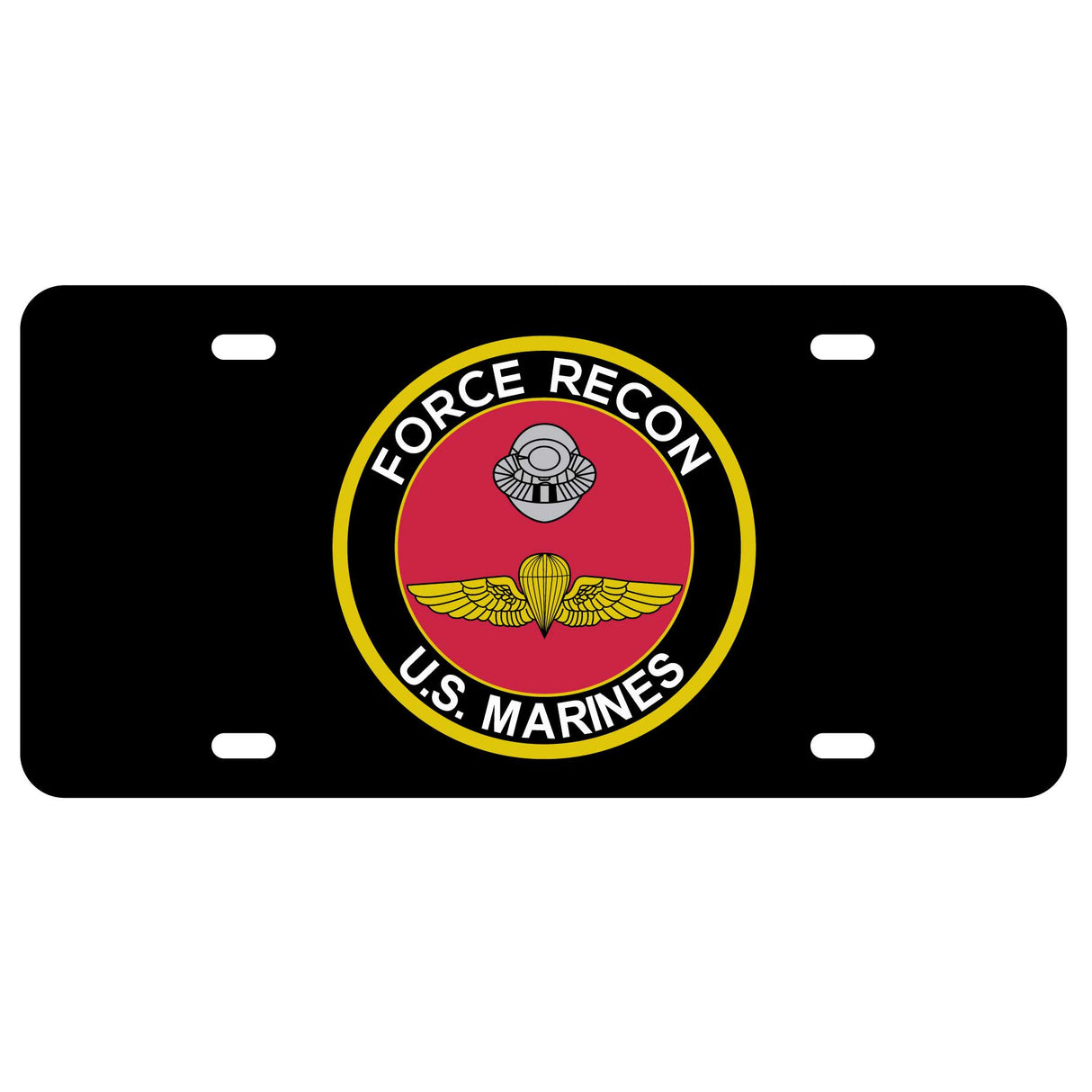 Force Recon US Marines License Plate - SGT GRIT