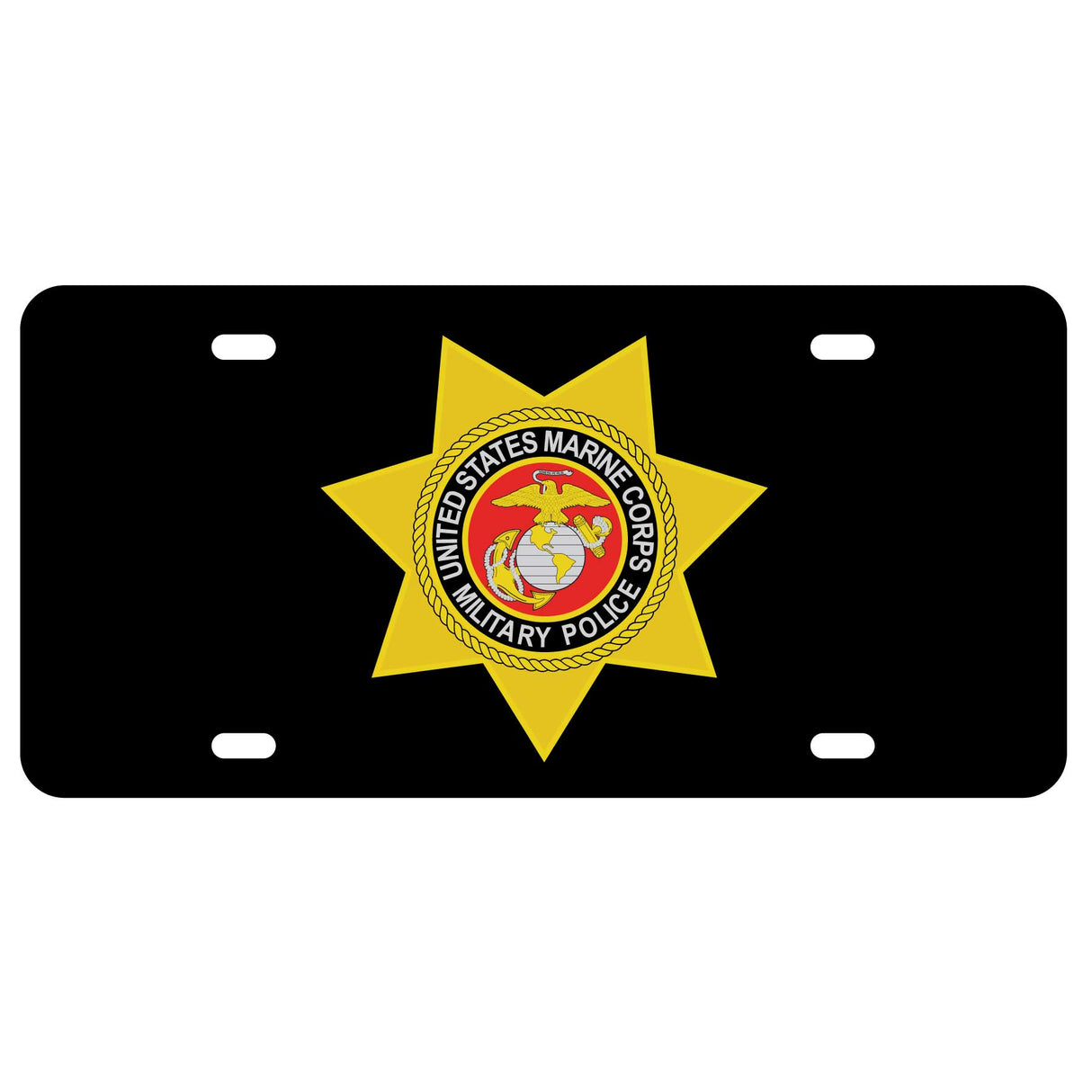 Military Police License Plate - SGT GRIT
