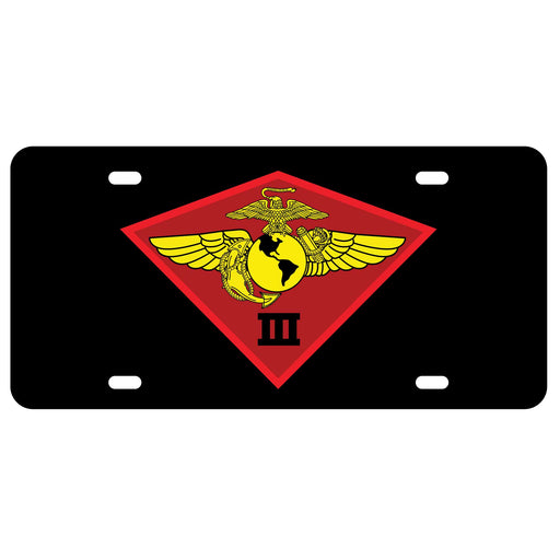 3rd Marine Air Wing License Plate - SGT GRIT