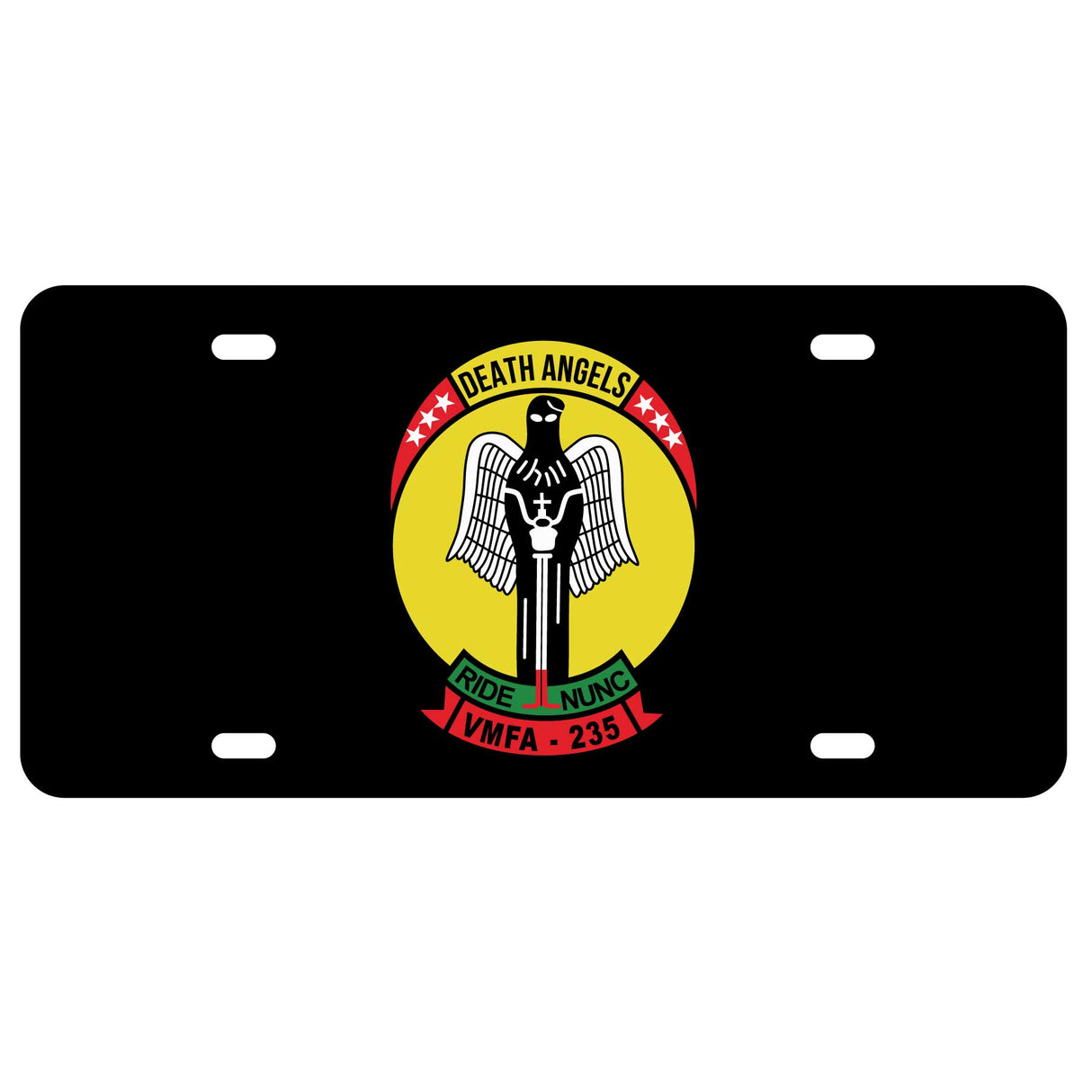 VMFA-235 License Plate - SGT GRIT