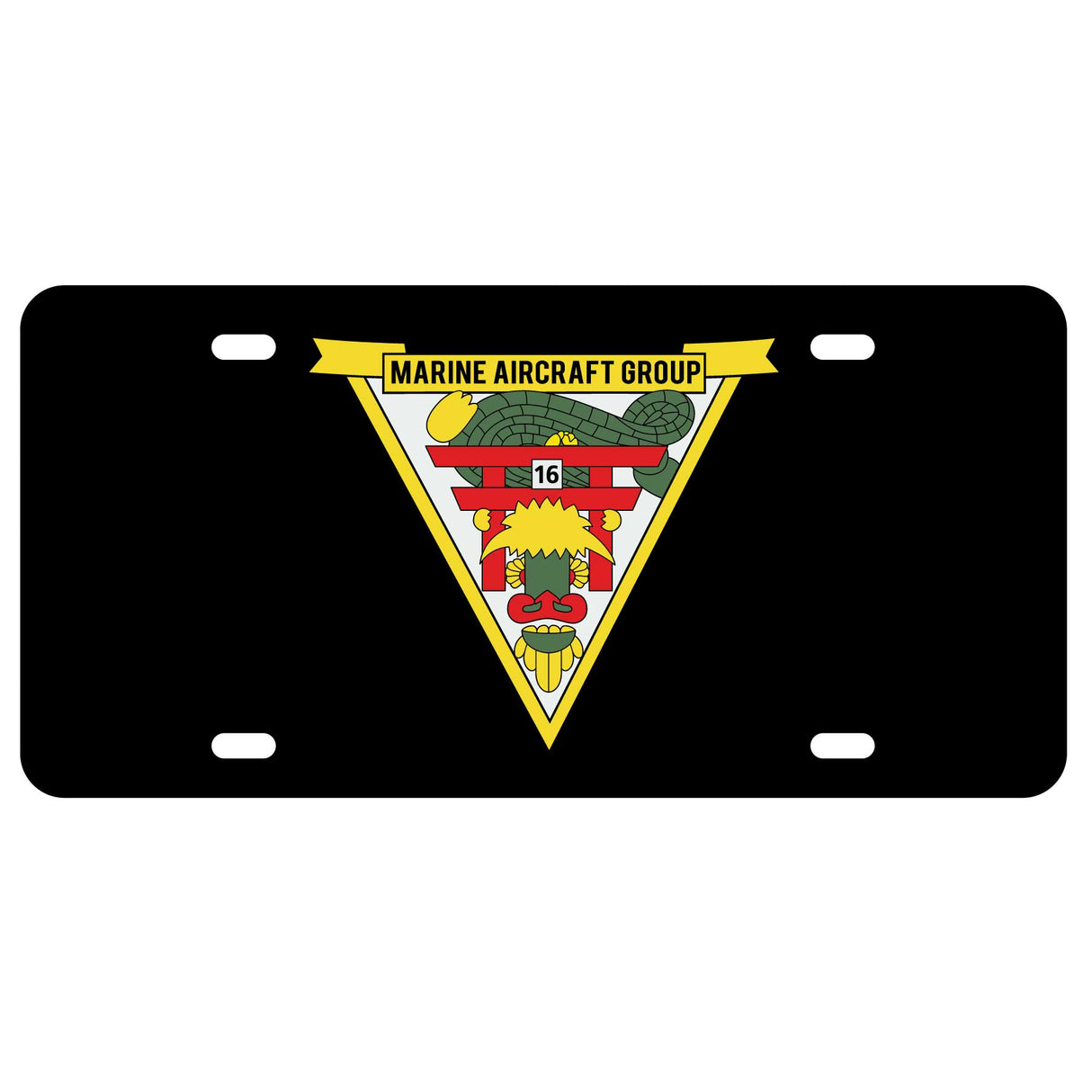 MAG-16 License Plate - SGT GRIT