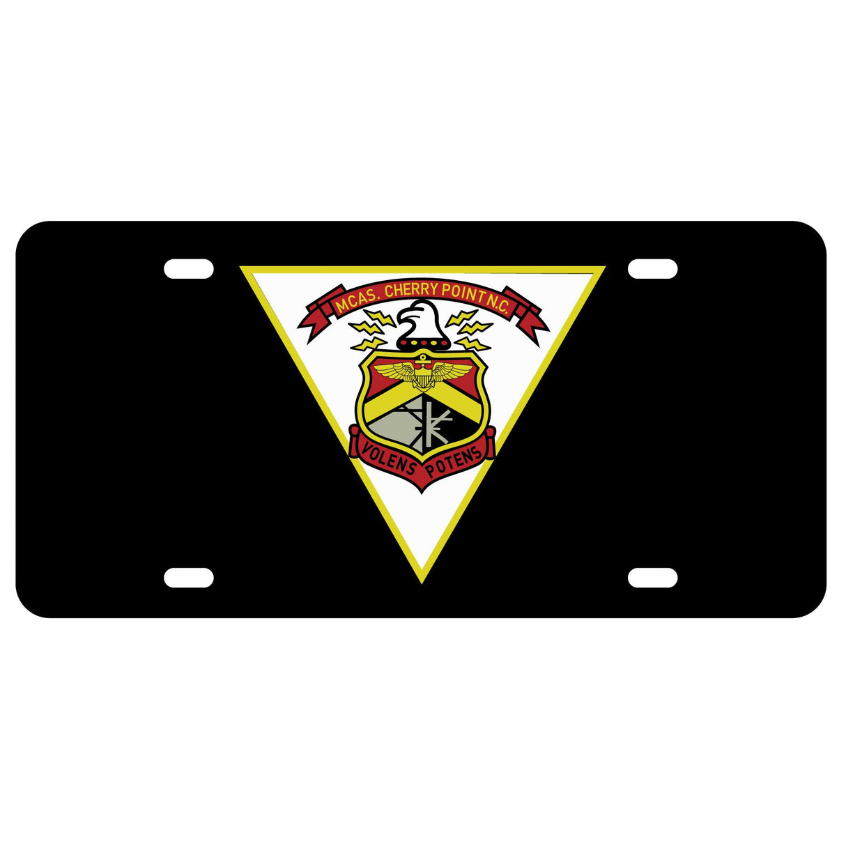 MCAS Cherry Point License Plate - SGT GRIT