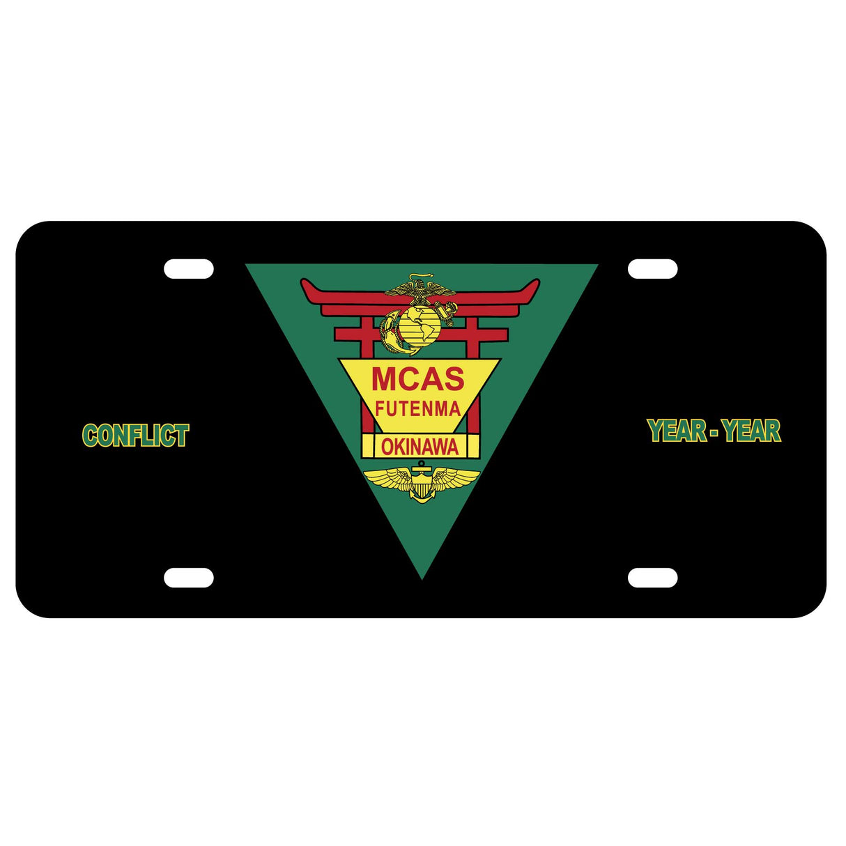 MCAS Futenma License Plate - SGT GRIT