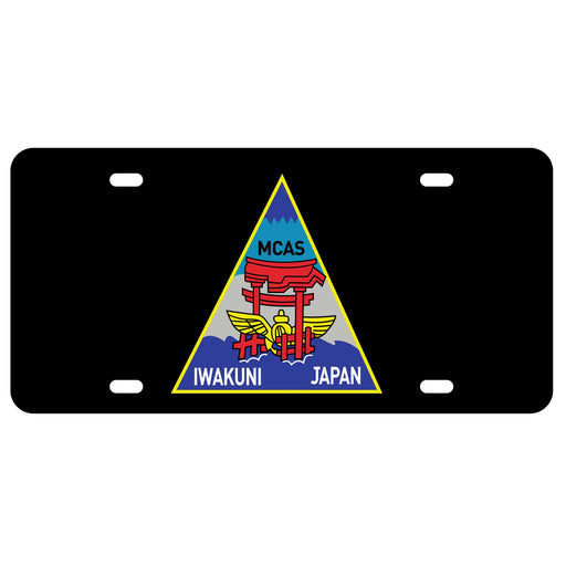 MCAS Iwakuni License Plate - SGT GRIT
