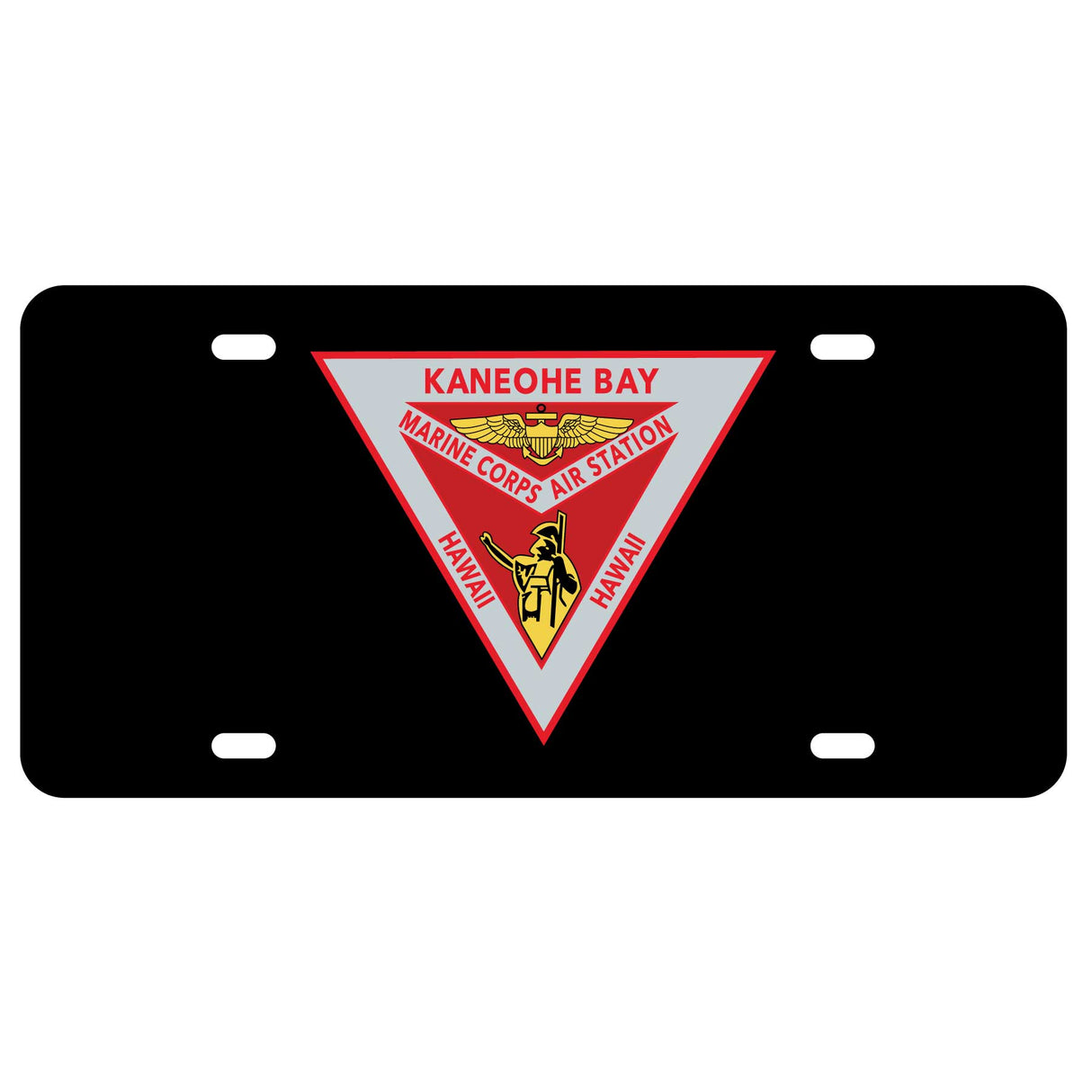 MCAS Kaneohe Bay License Plate - SGT GRIT