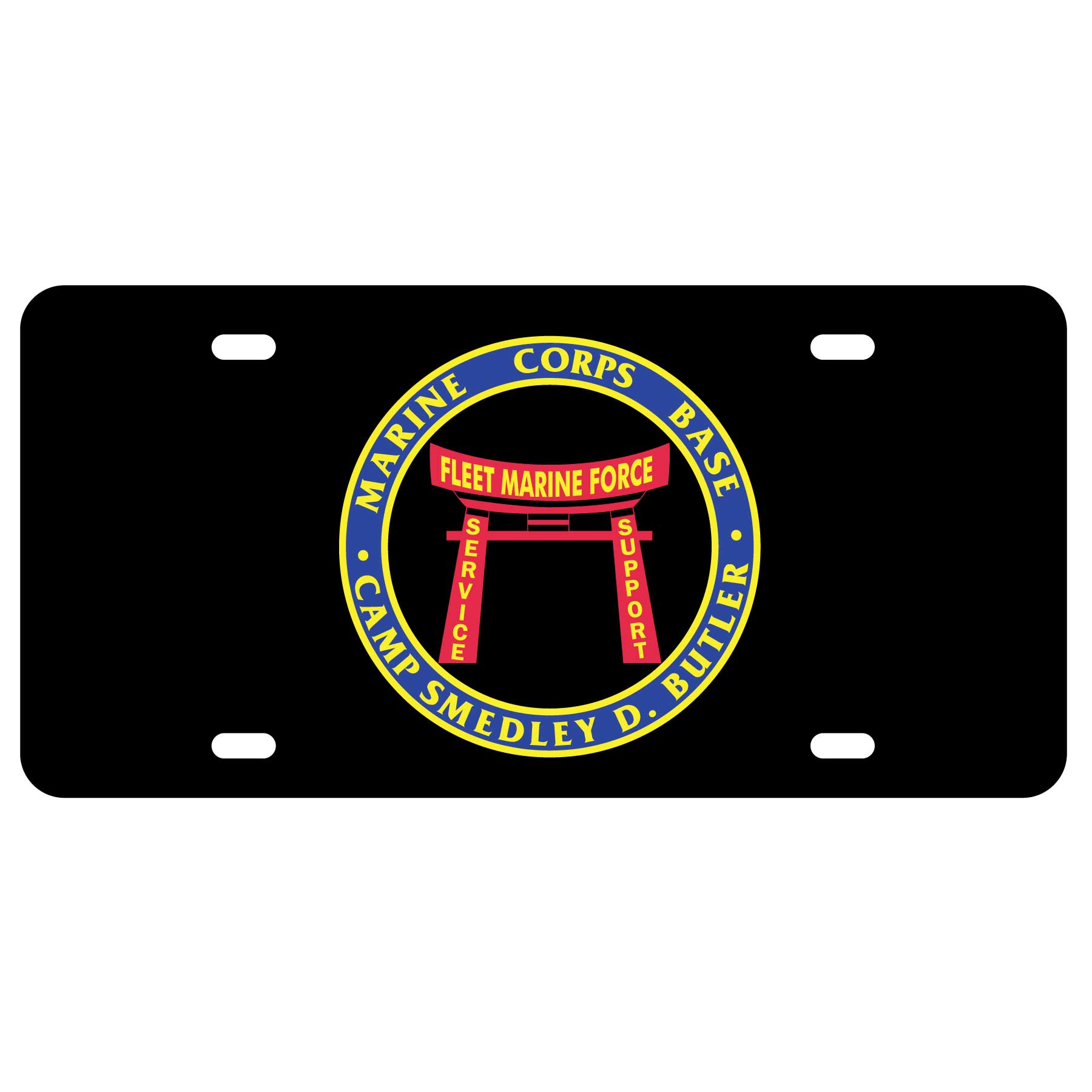 Marine Corps Base Okinawa License Plate – SGT GRIT