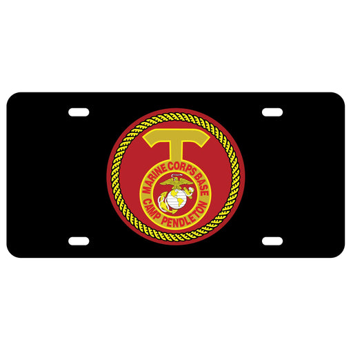 Marine Corps Base Camp Pendleton License Plate - SGT GRIT