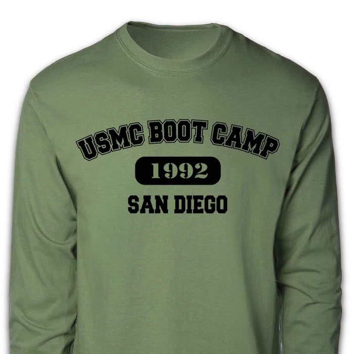 USMC Boot Camp Long Sleeve T-Shirt - SGT GRIT