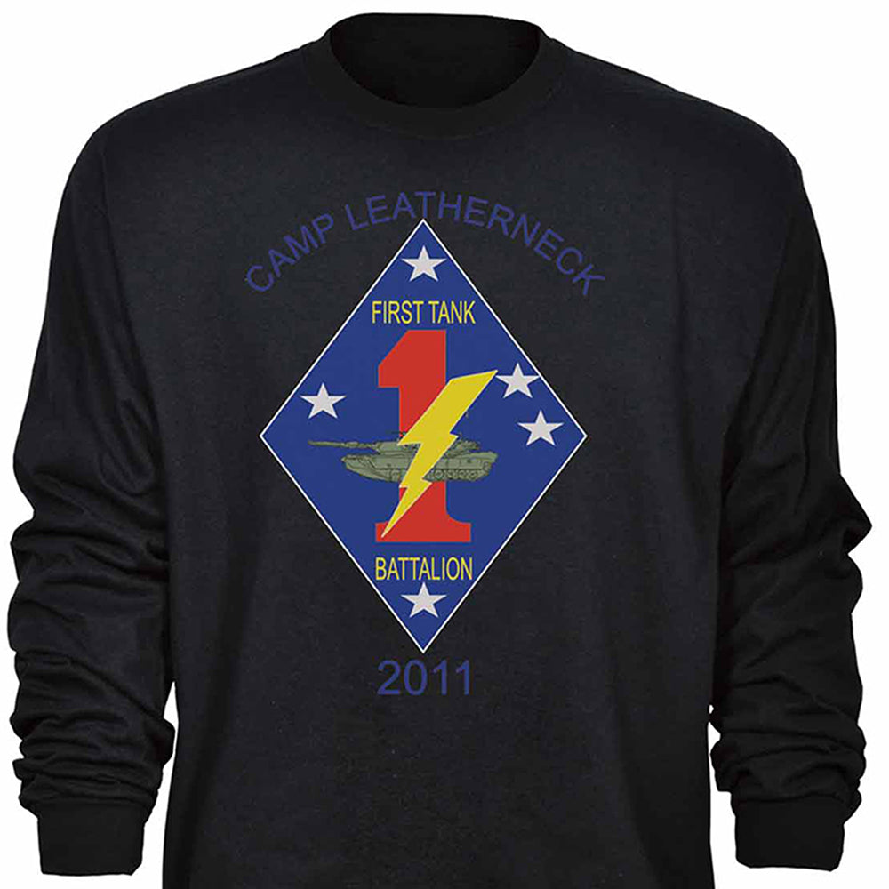 1st Tank Battalion Long Sleeve T-Shirt - SGT GRIT