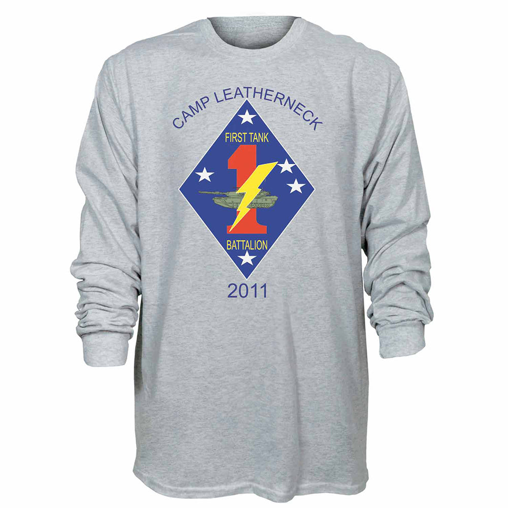 1st Tank Battalion Long Sleeve T-Shirt - SGT GRIT