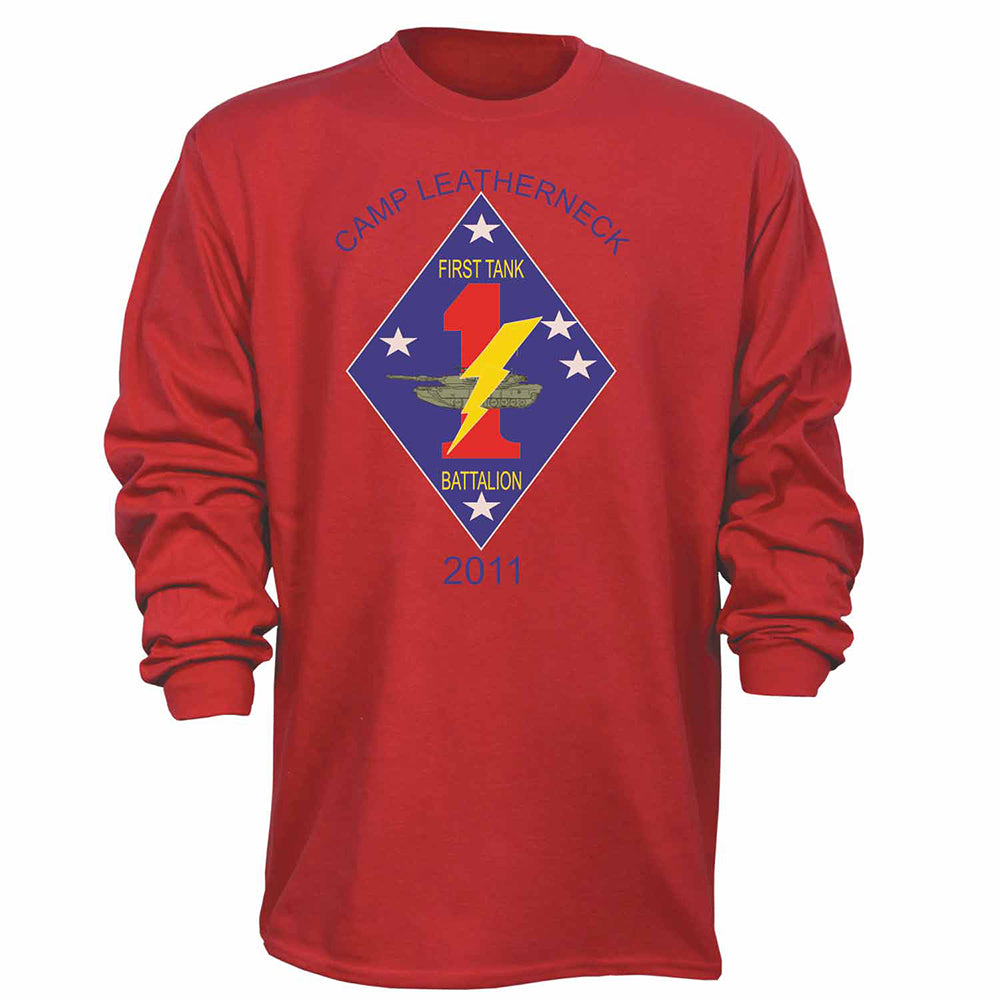 1st Tank Battalion Long Sleeve T-Shirt - SGT GRIT