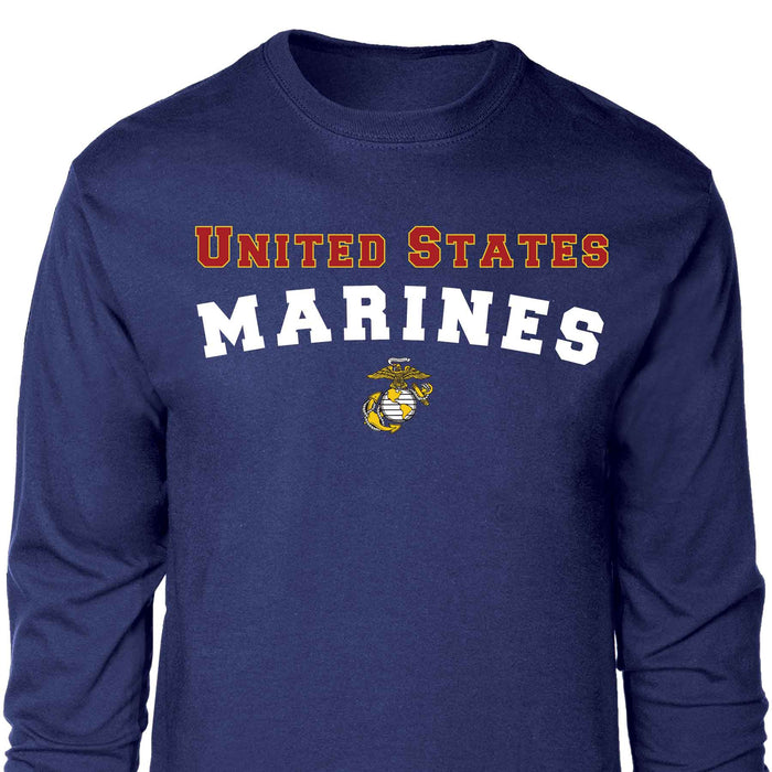 United States Marines Long Sleeve T-Shirt - SGT GRIT