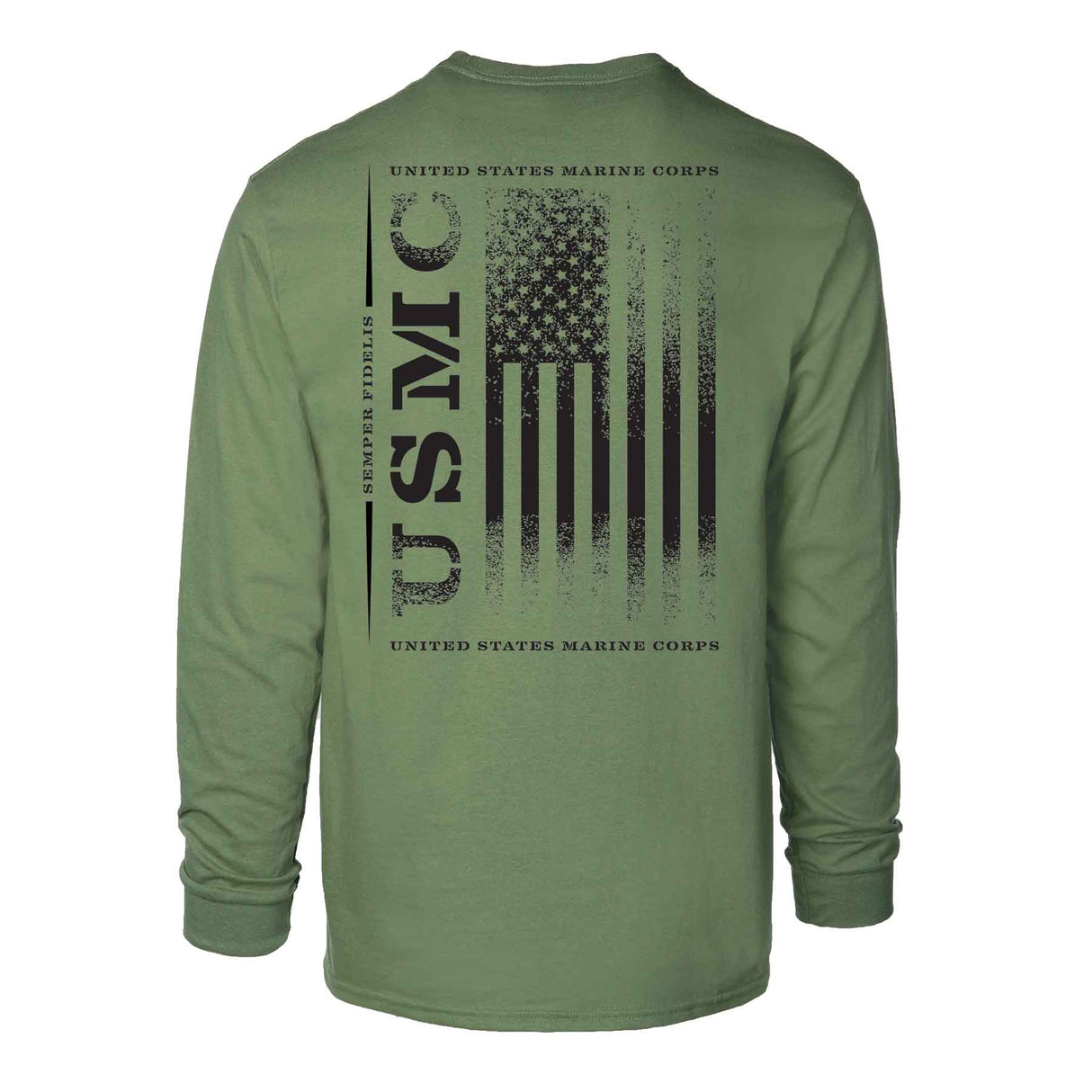 USA Flag Est. 1775 Long Sleeve - SGT GRIT